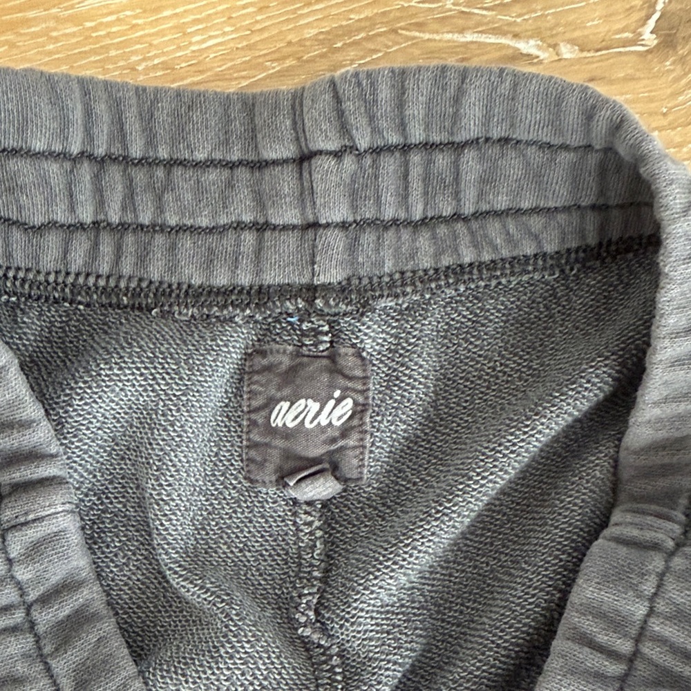 Aerie Charcoal Athletic Shorts - Picture 4 of 4